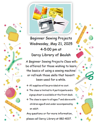 Beginner Sewing