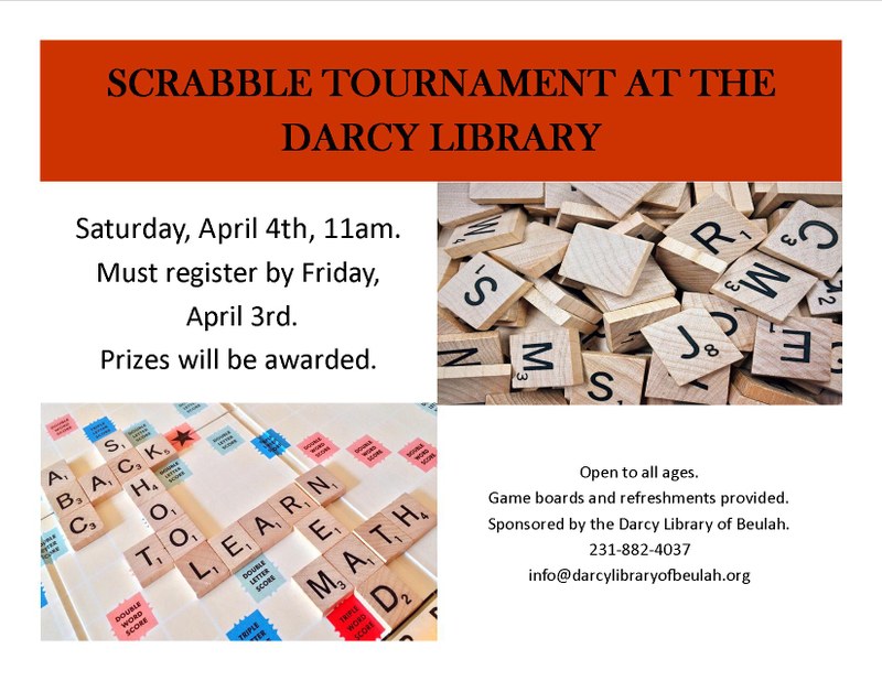 Cancelled - Scrabble Tournament